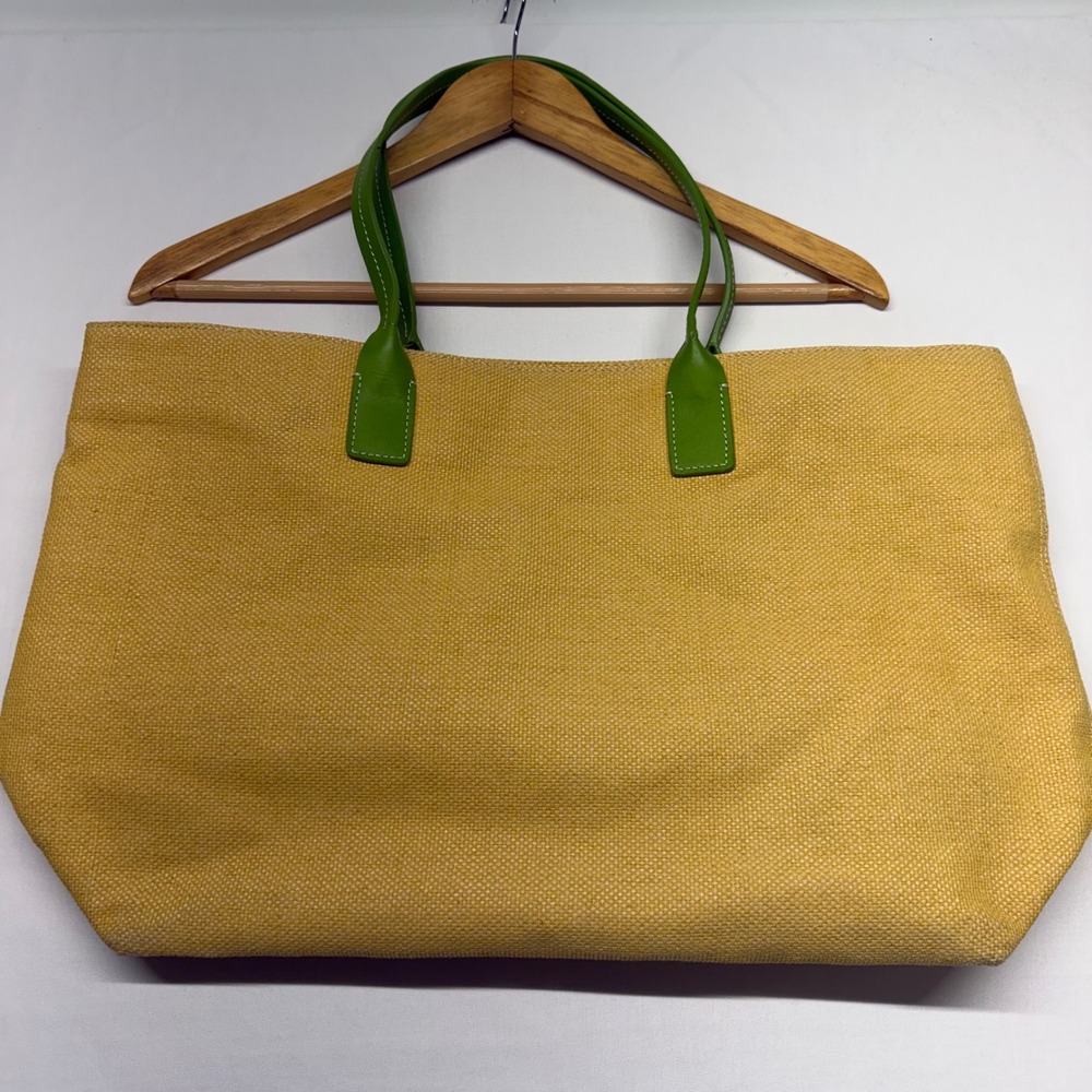 J McLaughlin Straw Tote Coastal Resort Beach Large Woven Summer Bag Vacation